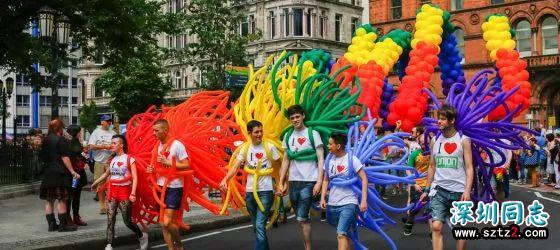 彩虹色的同性恋自豪月，英国Gay Pride游行提前了解一下